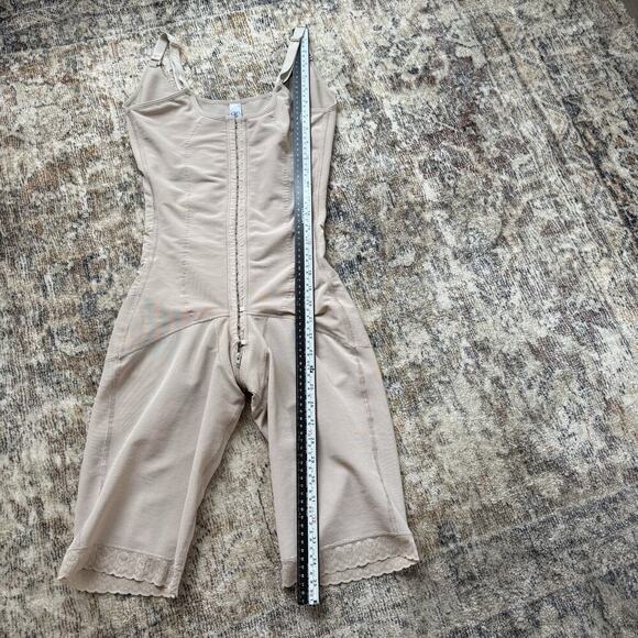 Fajitex Shapewear Faja Short Media Pierna Espalda Alta Broche Centro XXL Nude - Picture 15 of 16